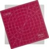 QB Rotating Cutting Mat 12" X 12" - Pink -THE QUILT SHOP qb rotating cutting mat 12 inch pink 1