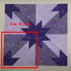 Rapid Fire Hunter's Star Template -THE QUILT SHOP rapid fire hunters star petite 6