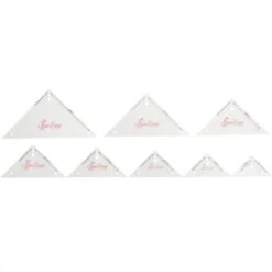 Sew Easy Right Angle Triangle Pack -THE QUILT SHOP sew easy right angle triangle template set2