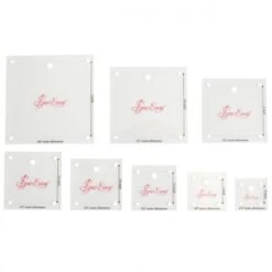 Sew Easy Squares Pack -THE QUILT SHOP sew easy square template set2