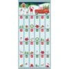 Sky Farmhouse Santa Advent Calendar Panel -THE QUILT SHOP sky farmhouse santa panel
