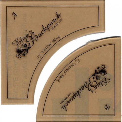 3.5" Small Paths Template With Instructions 3 3.5" Small Paths Template With Instructions