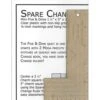 Spare Change Ruler -THE QUILT SHOP spare change ruler