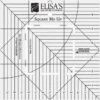 Square Me Up Ruler 7.5" X 7.5" For HST -THE QUILT SHOP square me up ruler