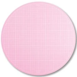 Sue Daley - Rotating Cutting Mat 10" - Pink