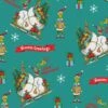 Bright & Bold - The Grinch - Delivery - Christmas Fabric