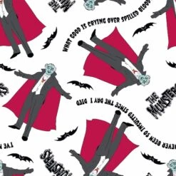 The Munsters Grandpa Munster Fabric
