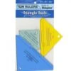 Triangle Tool 2.5in, 3.5in And 4.5in -THE QUILT SHOP tqm triangle tools